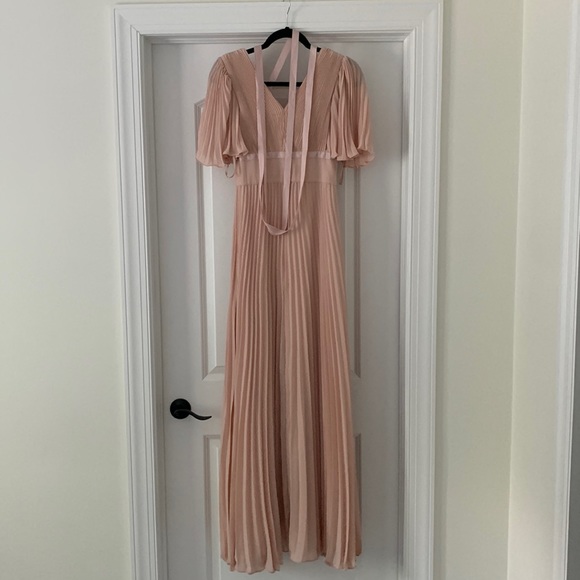 ASOS | Dresses | Asos Design Blush Pink Bridesmaid Dress | Poshmark